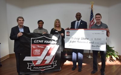 Gene Haas Foundation donates $8,000 for Student Scholarships