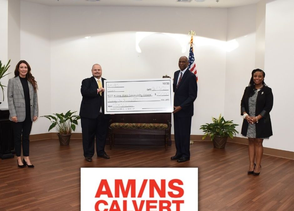 AM/NS Calvert donates $25,000 toward STEM Scholarships